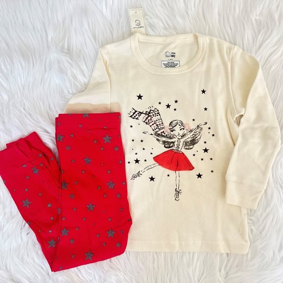 NWT 2 Pc. Ballerina Star Pajamas - Picture 1 of 4